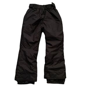 OUTDOOR GEAR YOUTH CREST PANT BLACK- INSULATED- SKI SNOW PANTS SIZE Medium